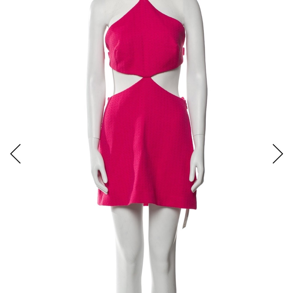 Alexis Pink Halter Cutout Dress XS/S
